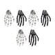 thumbnail image 2 of Hands de esqueleto clips de cabello Huese, Garras Skull Hand Pein Club, 2 of 7
