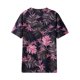 thumbnail image 5 of Blusas de Manga Corta para las Mujeres, Moda Impresa Cuello Redondo Camiseta Casual Top Hecho de Cómodo Estante de Algodón de Imitación para Todas las Estaciones, Blusas de Algodón para las Mujeres, 5 of 5