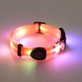 thumbnail image 4 of CBFFDC Flashing Dog Collar LED Light Dog Collar Adjustable Length USB Rechargeable 3 Light Modes Wrapped Rubber Webbing Night Glow Collar, 4 of 7