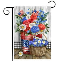 Briarwood Lane Red White and Beautiful Garden Flag