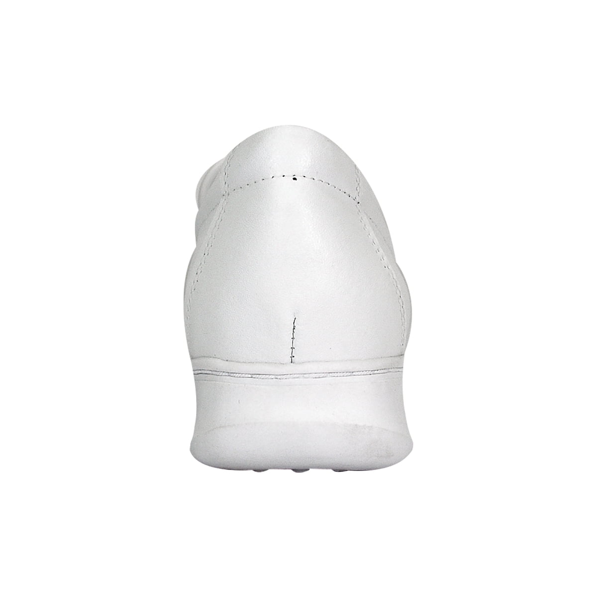 24 HOUR COMFORT Annie Wide Width Professional Sleek Shoe WHITE 10.5