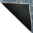 thumbnail image 3 of Addison Rugs Chantille Indoor/Outdoor Transitional Floral Blue Washable Rectangle Rug, 3' x 5', 3 of 6