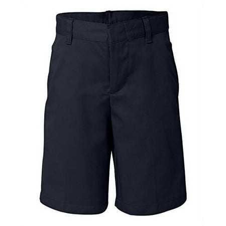 French Toast Boys Flat Front Shorts (H9200) -NAVY -16