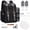 Black-2 Person, variant on Black 2 Person Insulated Cooler Picnic Backpack Set