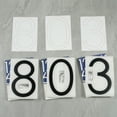 thumbnail image 3 of 8" Address Numbers For House,Modern House Numbers Large Black Exterior Street Metal floating house numbers for outside Floating Mount Or Flush Mount Aluminum Home Door Number 8, 3 of 11