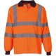 thumbnail image 2 of Yoko - Polo/camisa de seguridad de manga larga de alta visibilidad (Tallas grandes hasta 6XL) para mujer señora - Trabajar / Reflectante (Paquete de 2) (Naranja butano) Yoko UTBC4411_hivisorange, 2 of 2