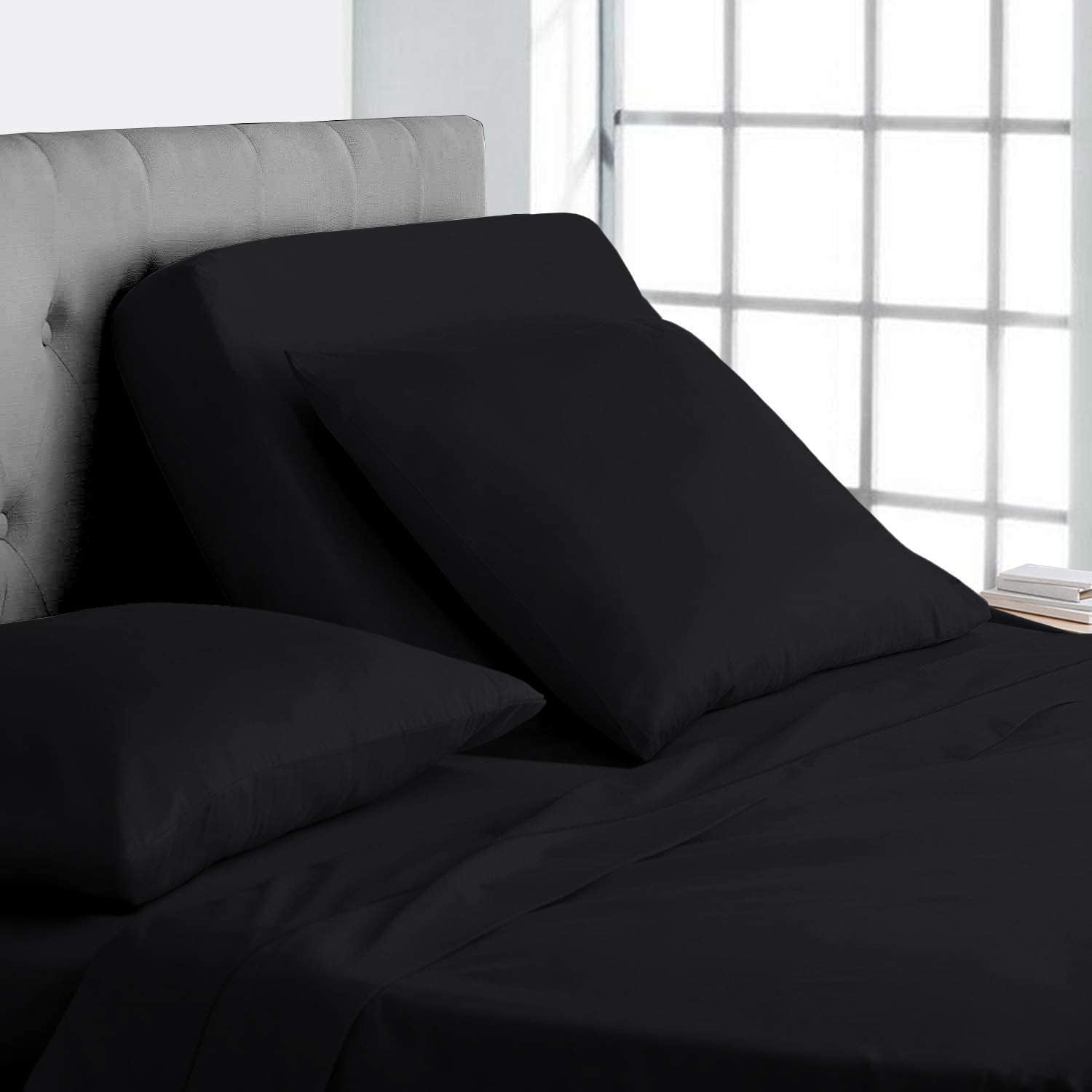 Top Split King Sheets Sets for Adjustable beds, Half Split King Sheet