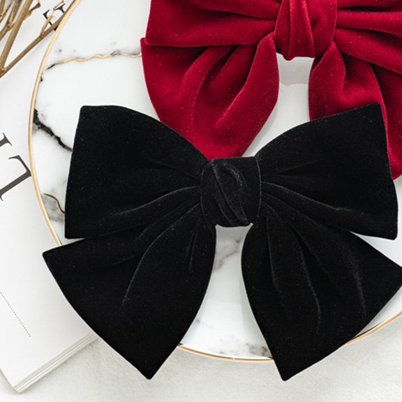 STRANDCHIC Elegant Bow Tie Hair Clip for Women, 2pcs Stylish Hairpins for Wedding, Party, and Daily Wear Accessories