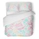 thumbnail image 1 of Juego de ropa de cama de 3 piezas ABPHQTO para recién nacido Funda nórdica con 2 fundas de almohada, 1 of 1