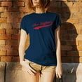 thumbnail image 4 of UGP Campus Apparel New England City Baseball Script Basic Cotton T Shirt - Small - Navy, 4 of 7