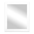 thumbnail image 4 of Rayne  White Satin Wide Wall Mirror, 4 of 4