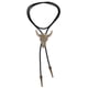 thumbnail image 5 of Qarigey Corbatas doradas para hombres Bolo de moda estadounidense Corbata de collar de estilo occidental ajustable como regalo perfecto con cuerno de bronce 5piezas Qarigey CBP190717, 5 of 6