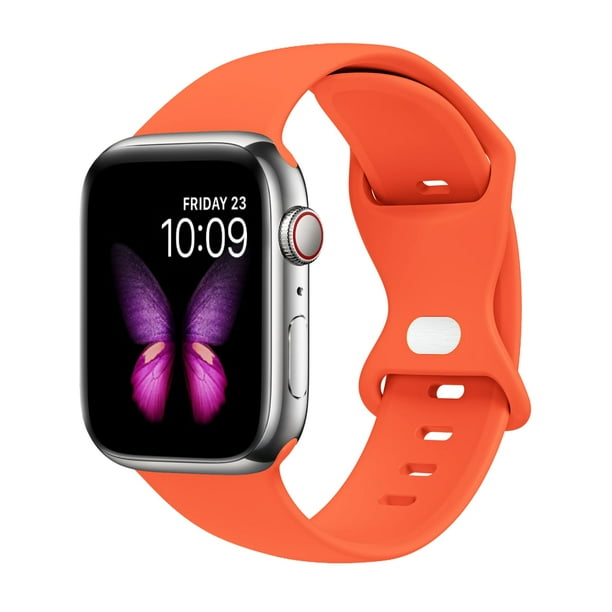 Tighesen Bandas Deportivas Compatibles Con Apple Watch Band Ultra 2/Ultra Se Series 9/8/7/6/5/4/3/2/1 38 Mm 40 Mm 41 Mm 42 Mm 44 Mm 45 Mm 49 Mm S/M M/L Para Mujeres/Hombres Correa De Silicona Para Iwa