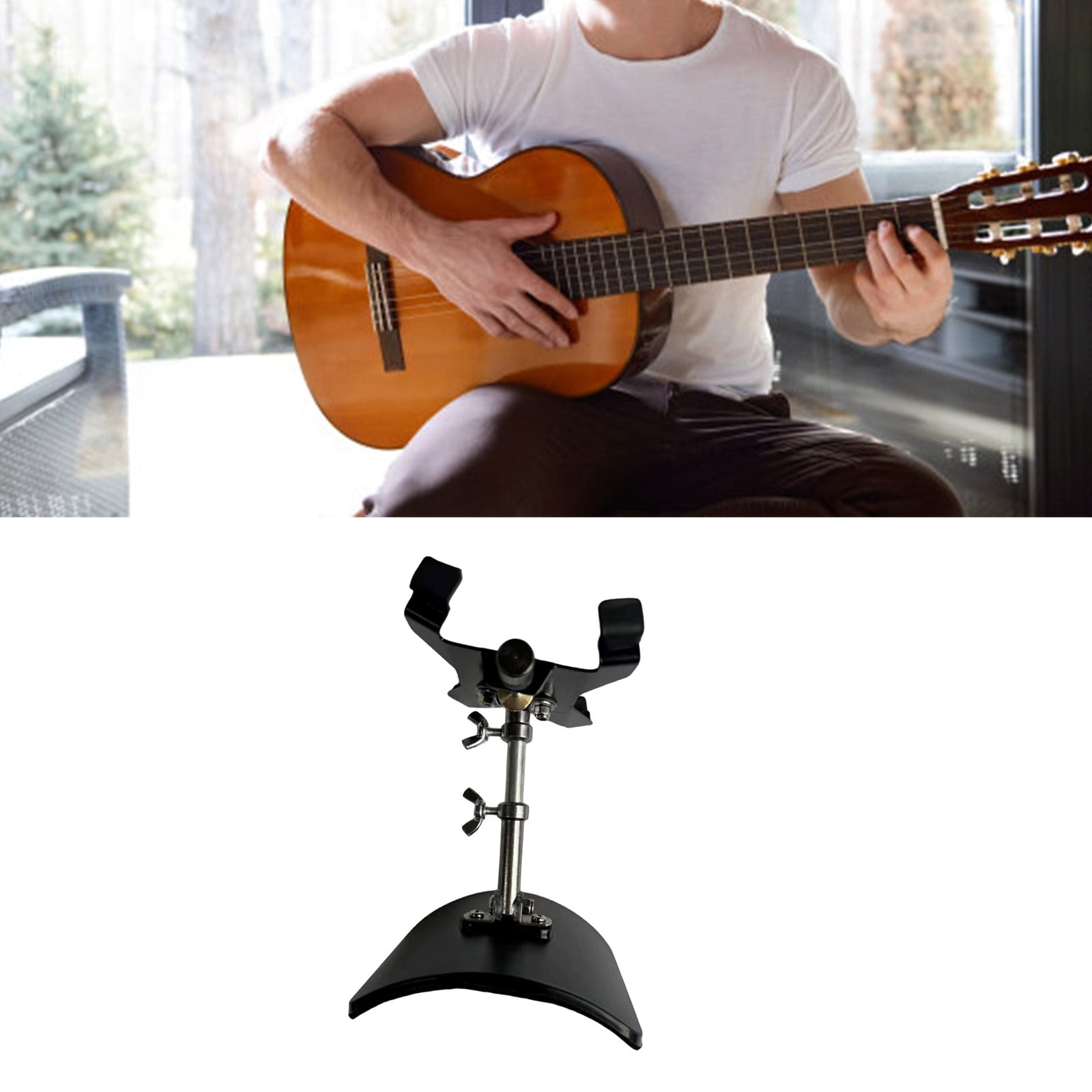 Guitar Balances Support Classical Guitar Support Foot Stool Ergonomic Designs Quick Adjustment Guitar Support Handrest
