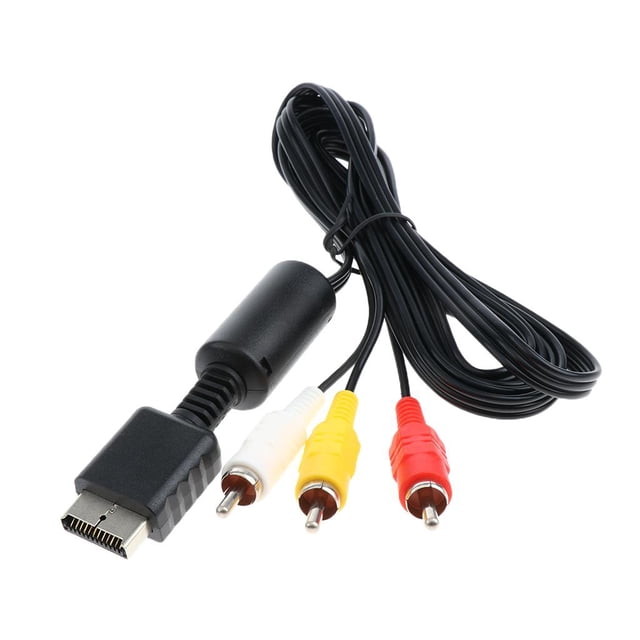 Cable de sonido Y Video Para / / PS1 Accesorio De Controlador Cable AV Cable Adapter / Monitor 6 Pies Yotijar AV Cable Audio Video TV RCA