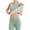 Green, variant on QHFBli Women's Sherpa Lined Lounge Warm Top De Rong Women's Thermal Underwear Top Winter Lined Cationic Heat Tech Base Layer Cozy