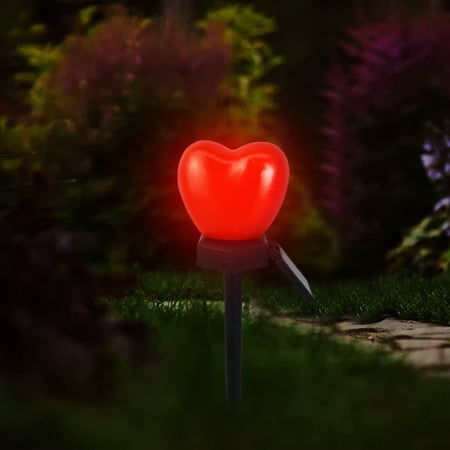 

Outfmvch valentines day decor 2PC Solar Garden Lights LED Solar Valentine s Day Lawn Tree Plug Lights Outdoor Stakes Decorations valentines decorations valentines day gifts