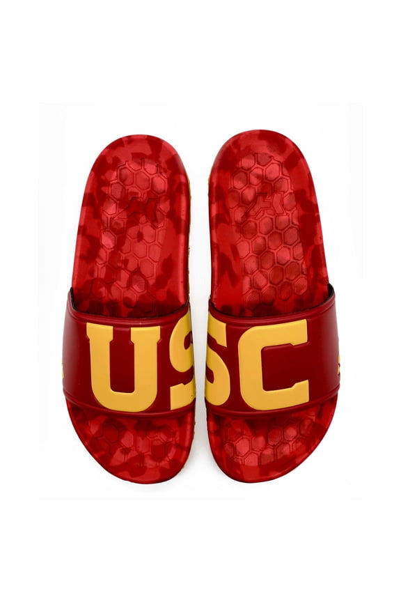 Cardinal/Gold USC Trojans Hype Slydr Slide Sandals