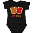 thumbnail image 3 of Inktastic I Love Pbj 2 Boys or Girls Baby Bodysuit, 3 of 5