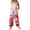 Pink, variant on Fgvctg Valentine's Day Womens Overalls Wide Leg Pant Holiday Love Heart Print Overall Sleeveless Romper Spaghetti Straps Jumpsuits Oversized Bib Overalls Sprimg Clothing With Pockets Deep Red L