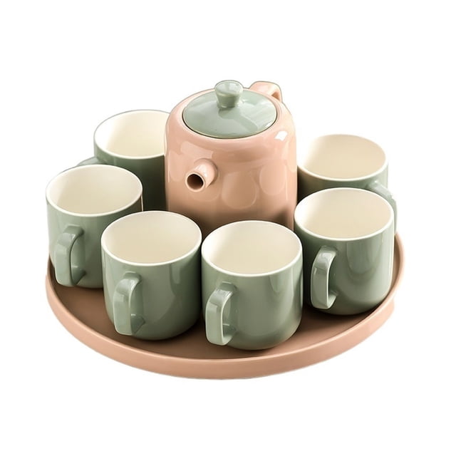 Taza de agua, juego de té, juego creativo for el hogar, taza de cerámica, juego de agua, taza de té, sala de estar, taza familiar