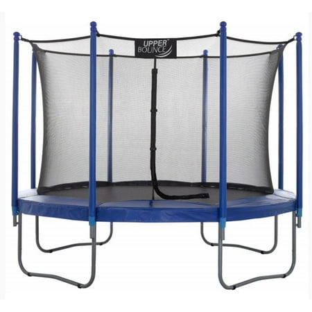 Upper Bounce Easy Assemble High Quality 10 Foot Trampoline and Enclosure