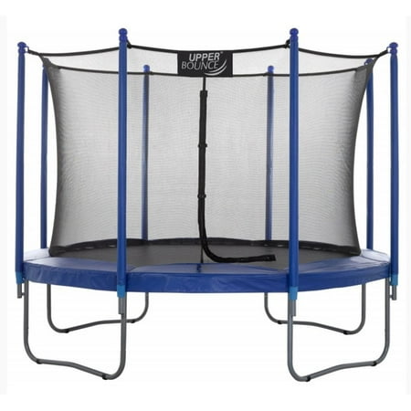 Upper Bounce Easy Assemble High Quality 10 Foot Trampoline and Enclosure Set