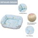 thumbnail image 3 of Cama para perros con estera autoenfriante para perros pequeños, sofá cama duradero para perros y gatos, cama para cachorros de Chinlon, cómoda y fresca para dormir, camas para gatos con fondo, 3 of 5