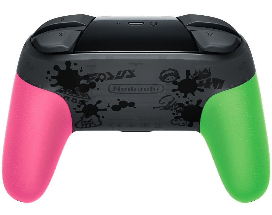 splatoon 2 wireless pro controller