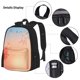 thumbnail image 3 of Fotbe The Sunset of Dandelion Set Escolar 3 en 1 para Niños - Mochila Duradera con Lonchera Aislante y Estuche para Lápices - Mochila Escolar para Niños y Niñas, 3 of 7