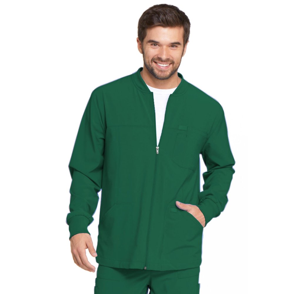 Dickies Dickies EDS Essentials Scrubs Warm Up Jacket for Men Zip