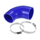 thumbnail image 1 of Acoplador Universal de Manguera Unique Bargains Silicona Azul Codo 90 Grados, 1 of 8
