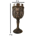 thumbnail image 3 of Ebros Goddess Valkyrie 7oz Resin Wine Goblet Chalice With Stainless Steel Liner, 3 of 7