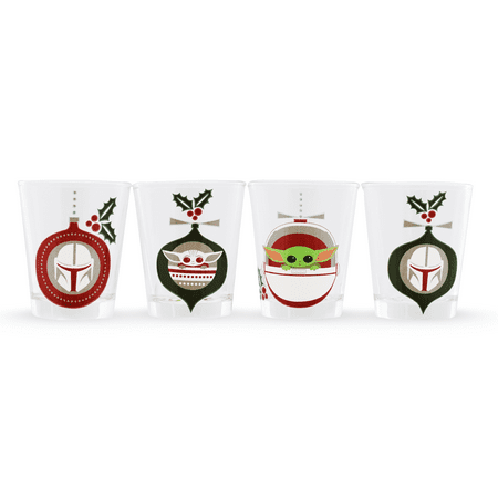 

Star Wars Mandalorian 4pc 1.5oz Mini Glass Set 4x1