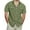 Green, variant on Mgmyaa Men's Button Down Short Sleeve Shirts Casual Lightweight Cotton Linen Shirts Vacation Beach Summer Tops with Pockets