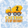 thumbnail image 4 of Inktastic 2nd Birthday Construction Truck, Cement Mixer 2 Years Old Boys or Girls Toddler T-Shirt, 4 of 5