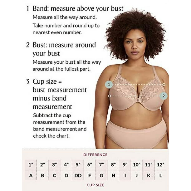 xuesnrol Plus Size Underwire Bras for Women Support Full Coverage
