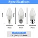 thumbnail image 3 of Minibombilla LED para sala de estar y habitación de niños, lámpara de vela E14, E27, B22, AC110V, AC220V, 3W-7W, lumen Ultra alto, sin parpadeo, 3 of 4