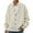 Beige, variant on uikmnh Mens Sweaters Men's Autumn and Winter Thickened Outdoor Casual Style Knitted Long Sleeve Cardigan Sweater Fall Sweaters Size:3XL