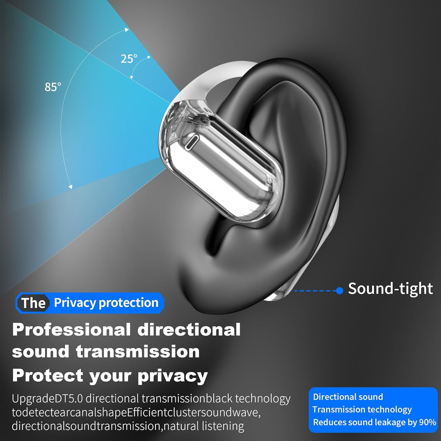 AI Translator Earbuds – Real-Time Translation in 144 Languages, 3-in-1 Wireless Headphones with Hi-Fi Sound & Charging Case – Ideal for Travel, Business & Language Learning (White).