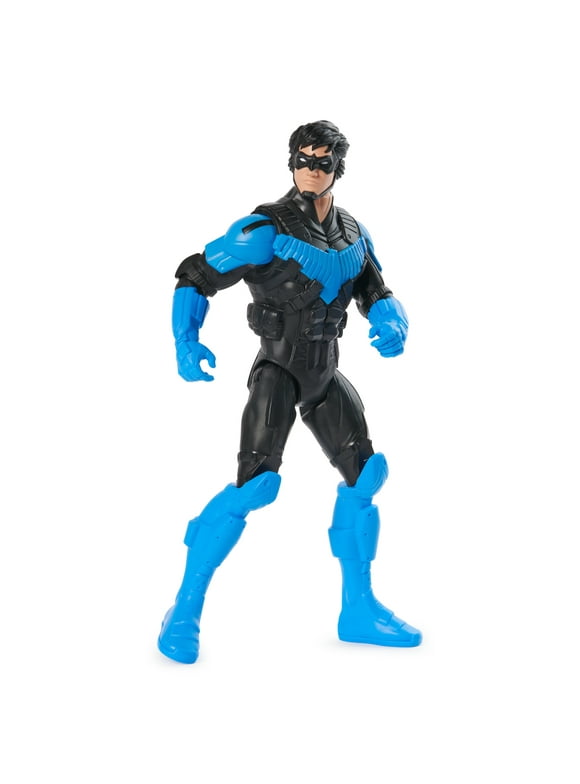 DC Comics, Nightwing Action Figure, 12-inch Super Hero Collectible Kids Toys for Boys and Girls, Ages 3+