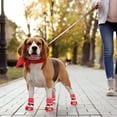 thumbnail image 5 of Calcetines navideños para perros Mascotas para uso en interiores, 4 piezas Protectores de patas para mascotas Zhivalor CPB-CJZ563-2, 5 of 5