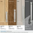 thumbnail image 3 of Amerock Coble 6-5/16 inch (160mm) Center-to-Center Polished Chrome Cabinet Pull, 3 of 6
