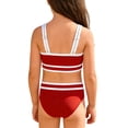 thumbnail image 5 of Gelikeya Girls Swimsuit Boys Swimsuit Baby Bathing Suit Girl Party Swimwear Summer Outfits Red, 8-9 Years, 5 of 7