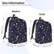 thumbnail image 2 of Easygdp Autumn Leaves With Blue Mochila de Lona Resistente para Laptop, Compatible con Laptops de 15 a 17 pulgadas, Ideal para Escuela, Trabajo y Viajes-Medium, 2 of 5