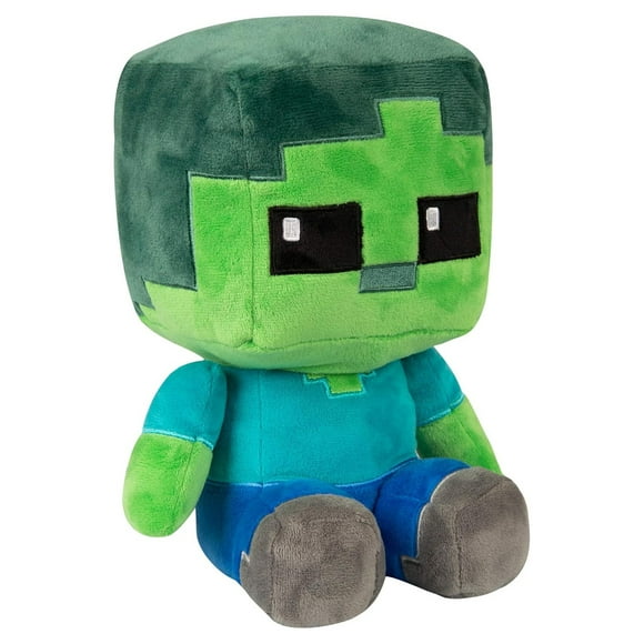 Minecraft Zombie Plush Stuffed Toys, Soft Multicolor Dolls
