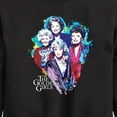 thumbnail image 3 of Golden Girls - Paint Splatter Group - Toddler And Youth Crewneck Fleece Sweatshirt, 3 of 5