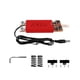 thumbnail image 4 of Bolígrafo de soldadura por puntos DIY, soldadores por puntos escalables, herramientas accesorias para máquina de soldadura (rojo), 4 of 6