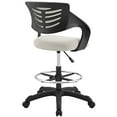 thumbnail image 3 of Modway Chaise Thrive Haute de Bureau pour Bureaux Debout Réglables, Gris, 3 of 5