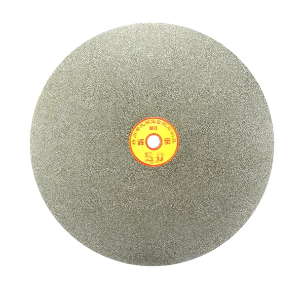 Disco de lijado plano recubierto de diamante de 250 mm (10 pulgadas) con grano 60